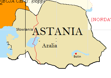 Szczegółowa mapa Astanii 25.04.2014