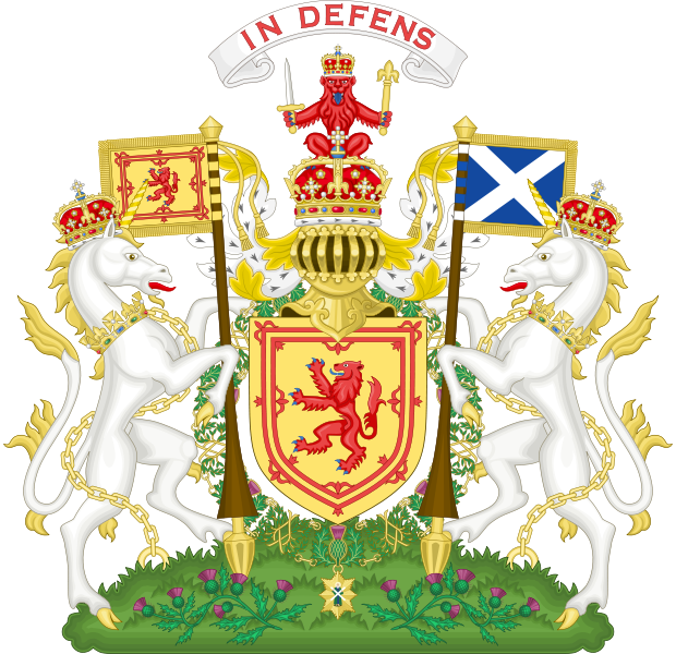 Plik:Herb JKM Królowej Szkocji.png