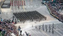 Defilada Wojskowa podczas obchodów Dnia Pomarańczowej Armii (2014)